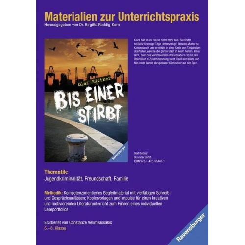 Olaf Büttner - Materialien Unterrichtspraxis - Büttner: Bis einer stirbt