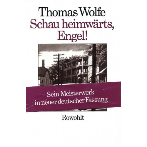 Thomas Wolfe - Schau heimwärts, Engel!