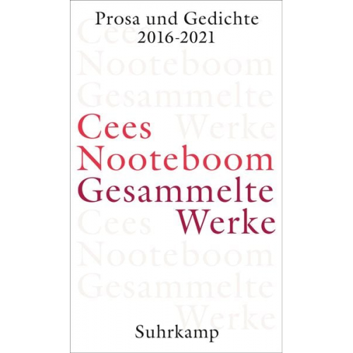 Cees Nooteboom - Gesammelte Werke