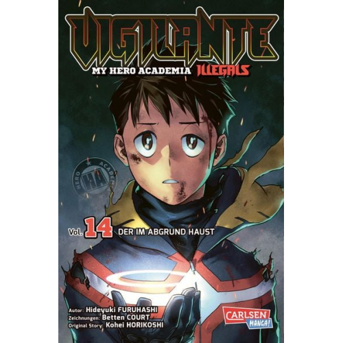 Kohei Horikoshi Hideyuki Furuhashi Betten Court - Vigilante - My Hero Academia Illegals 14