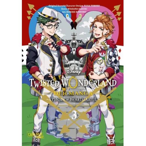 Yana Toboso Sumire Kowono Wakana Hazuki Walt Disney - Twisted Wonderland: Der Manga 3