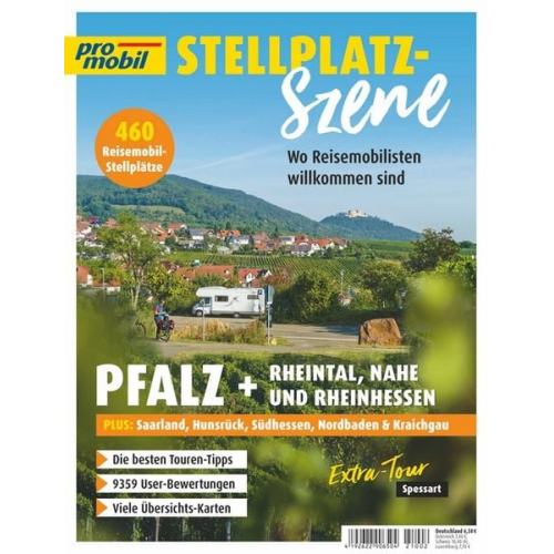 Pro mobil Stellplatz-Szene - Pfalz + Rheintal, Nahe und Rheinhessen