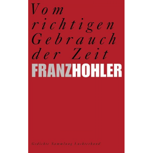 Franz Hohler - Vom richtigen Gebrauch der Zeit