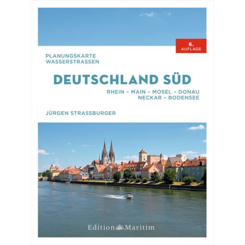 Jürgen Strassburger - Planungskarte Wasserstraßen Deutschland Süd