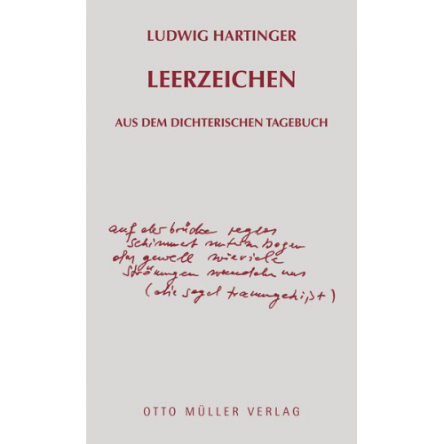 Ludwig Hartinger - Leerzeichen