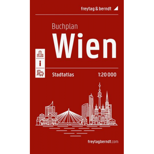 Wien, Buchplan 1:20.000, freytag & berndt