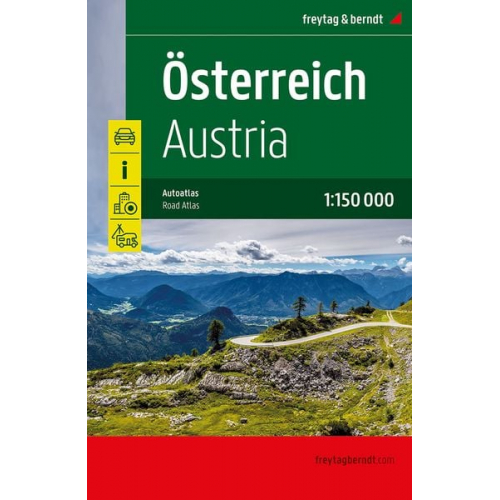 Österreich Supertouring, Autoatlas 1:150.000, freytag & berndt