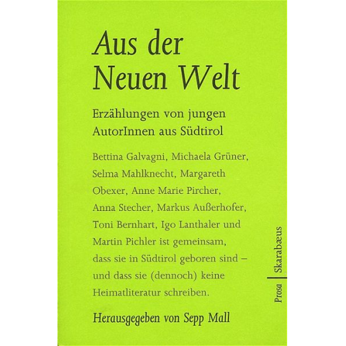 Sepp Mall - Aus der neuen Welt