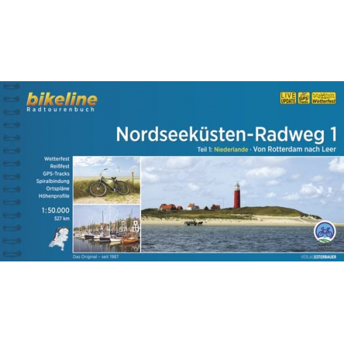 Nordseeküsten-Radweg. 1:75000 / Nordseeküsten-Radweg Teil 1