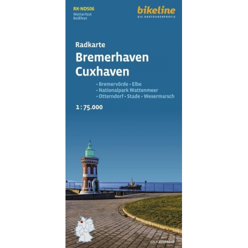 Radkarte Bremerhaven Cuxhaven (RK-NDS06)