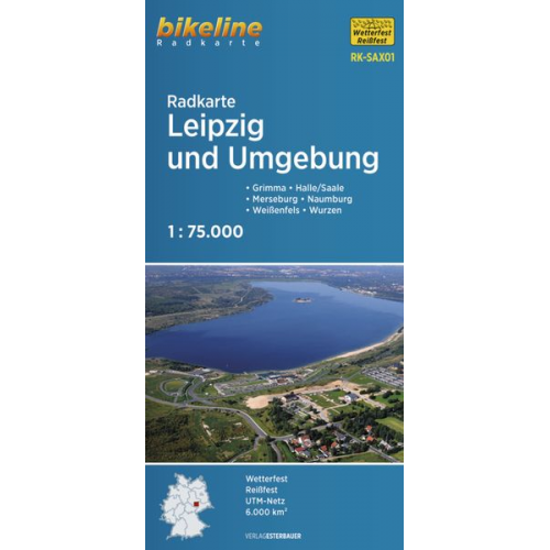 Radkarte Leipzig und Umgebung (RK-SAX01)