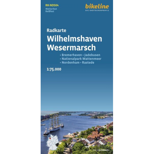Radkarte Wilhelmshaven, Wesermarsch