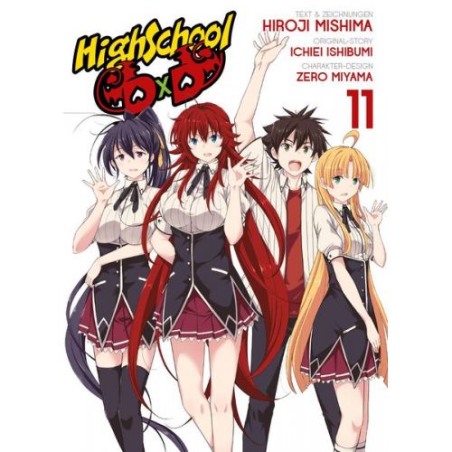 Hiroji Mishima Ichiei Ishibumi Zero Miyama - HighSchool DxD 11