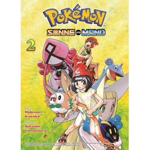 Hidenori Kusaka Satoshi Yamamoto - Pokémon - Sonne und Mond 02