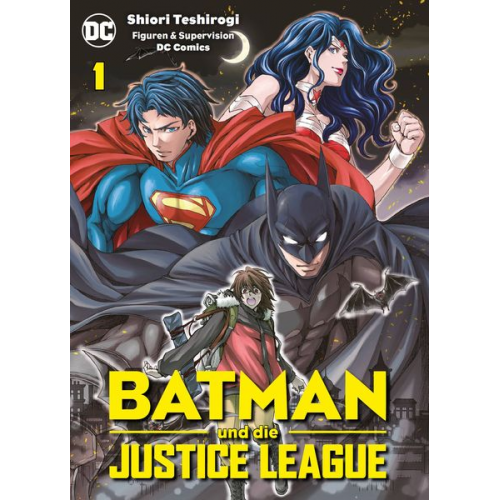 Shiori Teshirogi - Batman und die Justice League (Manga) 01