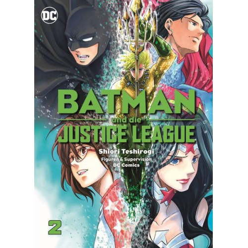 Shiori Teshirogi - Batman und die Justice League (Manga) 02