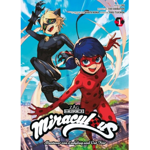 Warita Koma Zag Riku Tsuchida - Miraculous - Die Abenteuer von Ladybug und Cat Noir (Manga) 01