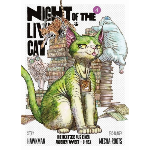 Hawkman Mecha-Roots - Night of the Living Cat 04 - Die Katze aus einer anderen Welt - D-Rex