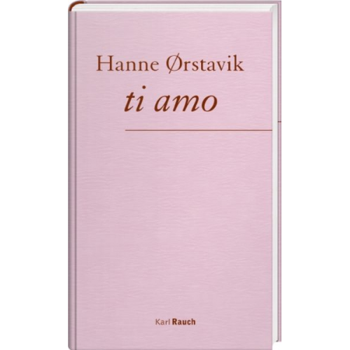 Hanne Ørstavik - Ti amo