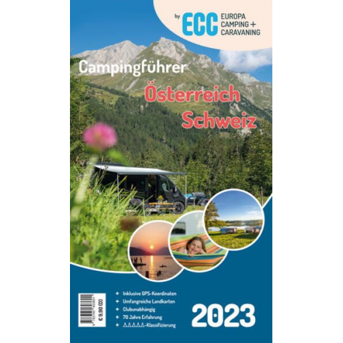 ECC Campingführer Österreich / Schweiz 2023