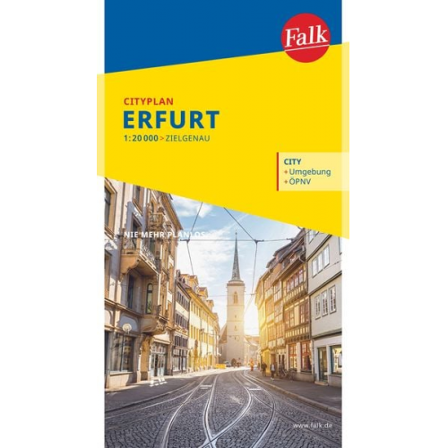 Falk Cityplan Erfurt 1:20.000