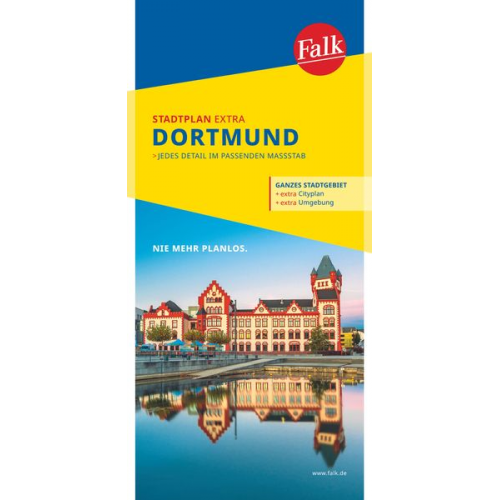 Falk Stadtplan Extra Dortmund 1:22.000