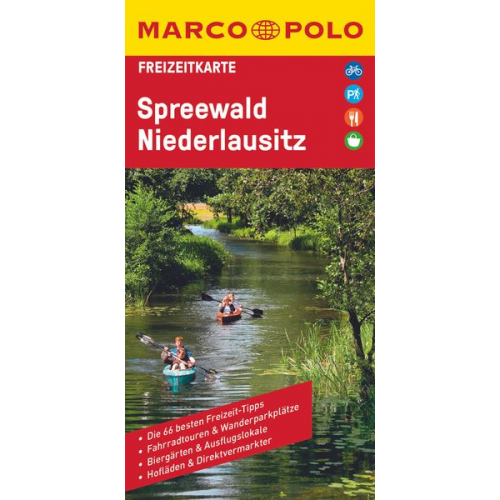Marco Polo Verlag - MARCO POLO Freizeitkarte 20 Spreewald, Niederlausitz 1:100.000