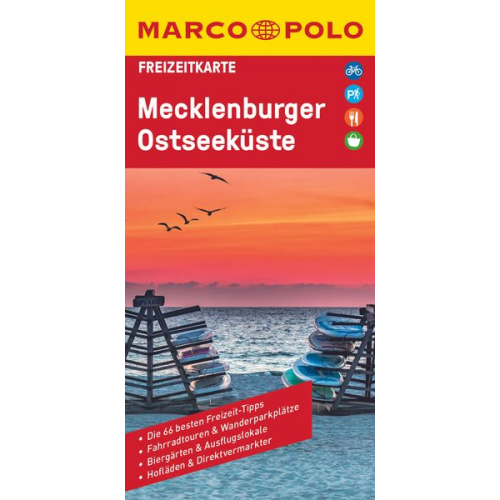 Marco Polo Verlag - MARCO POLO Freizeitkarte 3 Mecklenburger Ostseeküste 1:100.000