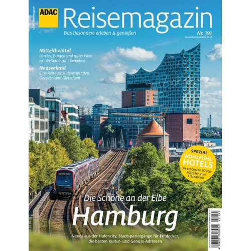 ADAC Reisemagazin mit Titelthema Hamburg