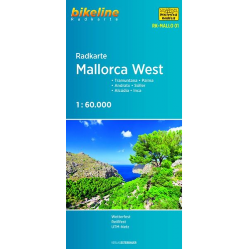 Bikeline Radkarte Mallorca West