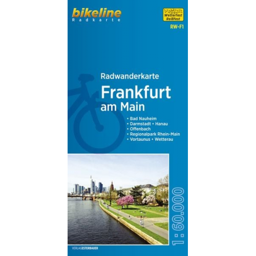 Radwanderkarte Frankfurt am Main 1 : 60 000