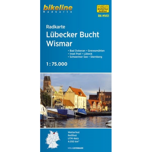 Radkarte Lübecker Bucht, Wismar (RK-MV01)