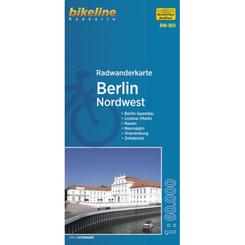 Radwanderkarte Berlin Nordwest 1:60.000 (RW-B01)