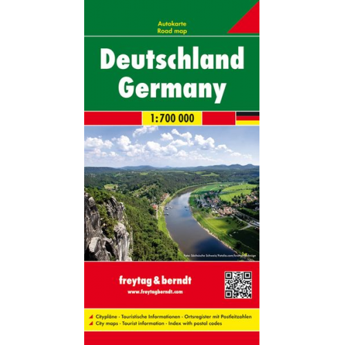 Deutschland, Autokarte 1:700.000