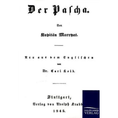 Frederick Marryat - Der Pascha
