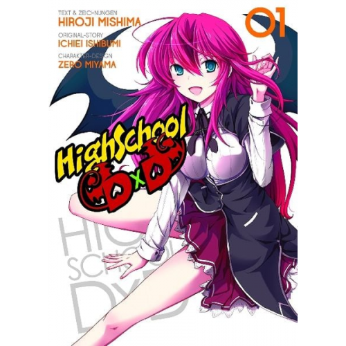 Hiroji Mishima Ichiei Ishibumi - HighSchool DxD 01