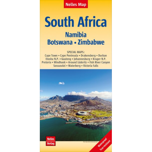 Nelles Map Landkarte South Africa : South Africa