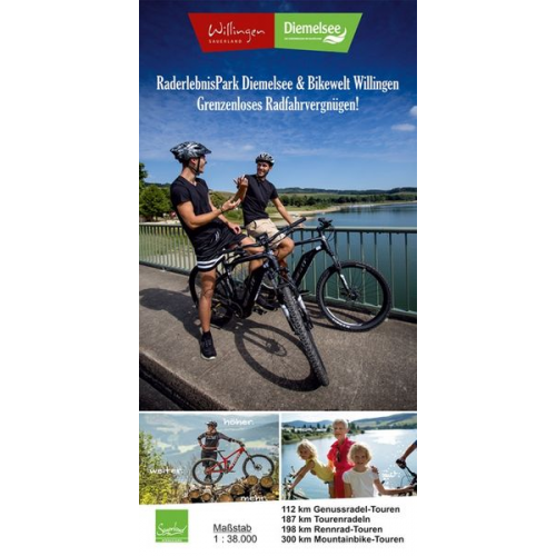 RaderlebnisPark Diemelsee & Bikewelt Willingen 1:38 000