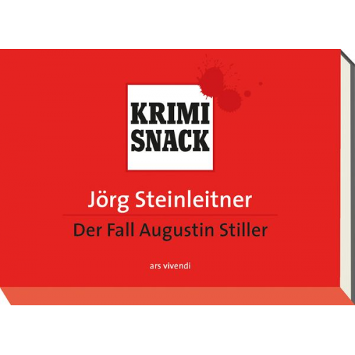 Jörg Steinleitner - Der Fall Augustin Stiller