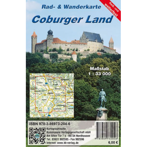 Coburger Land 1:33 000