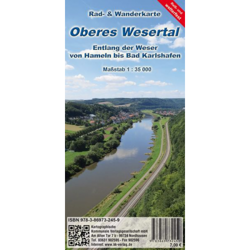 Oberes Wesertal 1:35 000