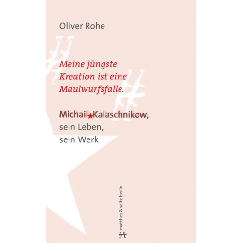 Oliver Rohe - Meine jüngste Erfindung ist eine Maulwurfsfalle