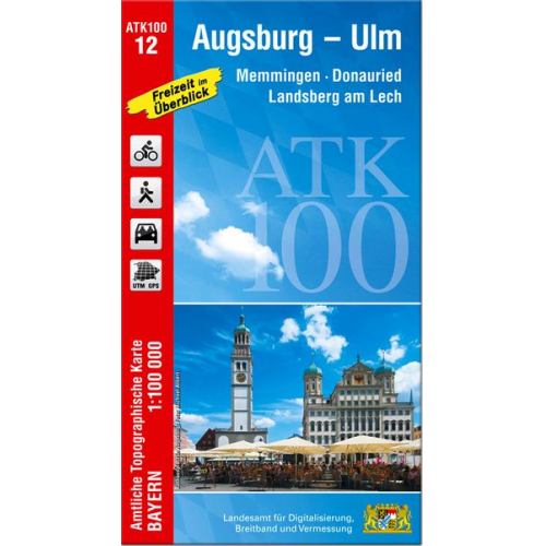 Augsburg - Ulm 1 : 100 000