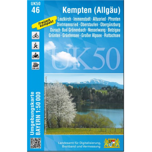 Kempten (Allgäu) 1 : 50 000 (UK50-46)