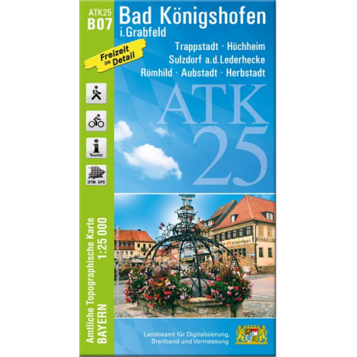 Bad Königshofen 1 : 25 000