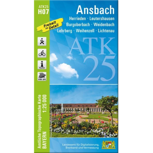 Ansbach 1 : 25 000