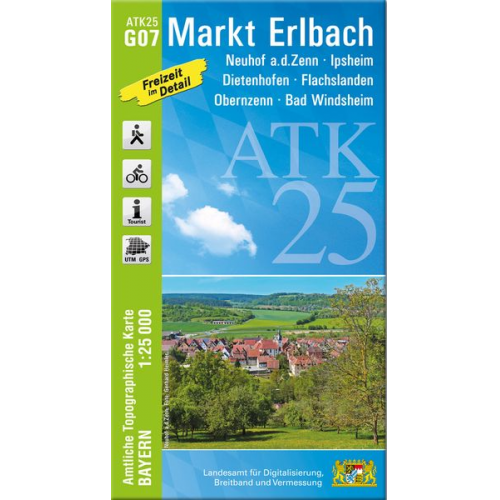 Markt Erlbach 1 : 25 000