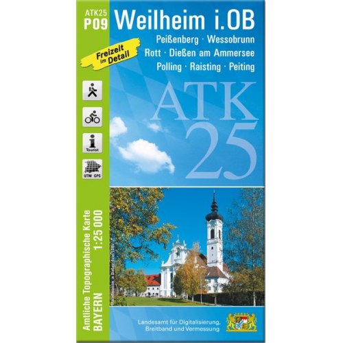 Weilheim i.OB 1:25 000