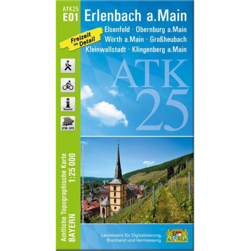 Erlenbach a.Main 1:25 000