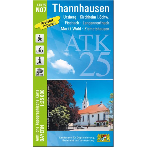 Thannhausen 1 : 25 000